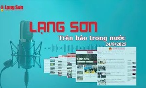 Lạng Sơn trên báo trong nước ngày 24/8/2025